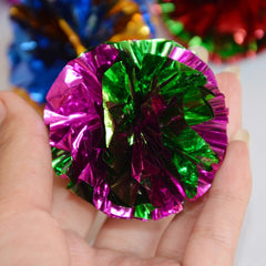 Cute Mylar Crinkle Ball