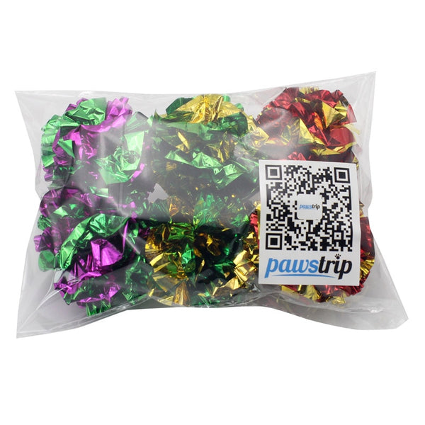 Cute Mylar Crinkle Ball