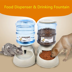 FOOD DISPENSER ET DRINKING FOUNTAIN