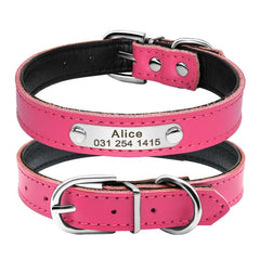 Leathe  Personalized Collars