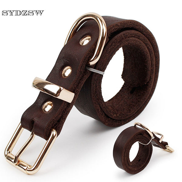 strong Leather  Collar