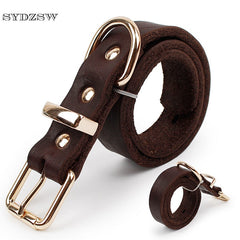 strong Leather  Collar