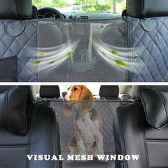 Dog Car Seat Cover View