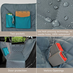 Dog Car Seat Cover View