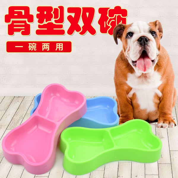 Plastic Candy Bone Shape of Bowl